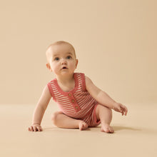 Load image into Gallery viewer, Strawberry Swirl Organic Knitted Stripe Set
