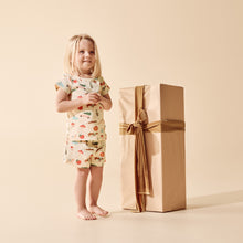 Load image into Gallery viewer, Deck the Halls Organic Rib Short Sleeved Pyjamas
