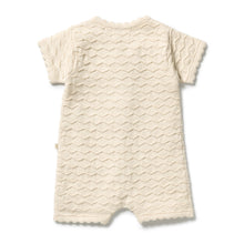 Load image into Gallery viewer, Milk Cloud Organic Knitted Chevron Growsuit
