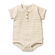 Load image into Gallery viewer, Milk Cloud Organic Knitted Chevron Bodysuit
