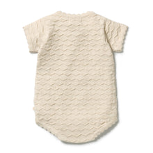 Load image into Gallery viewer, Milk Cloud Organic Knitted Chevron Bodysuit

