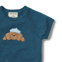 Load image into Gallery viewer, Little Croissant Organic Knitted Set
