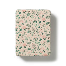 Load image into Gallery viewer, Sweet Bloom Organic Bassinet Sheet
