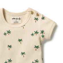 Load image into Gallery viewer, Tiny Palm Organic Bodysuit
