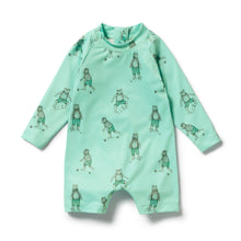 Load image into Gallery viewer, Skater Club One Piece Boyleg Swimsuit
