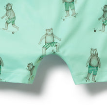 Load image into Gallery viewer, Skater Club One Piece Boyleg Swimsuit
