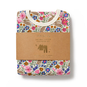 Bunny Hop Organic Long Sleeved Pyjamas