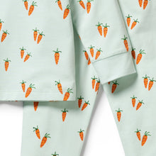 Load image into Gallery viewer, Cute Carrots Organic Long Sleeved Pyjamas
