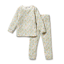 Load image into Gallery viewer, Tinker Floral Organic Long Sleeved Pyjamas
