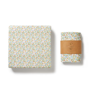 Tinker Floral Organic Cot Sheet