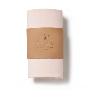 Pink Organic Bassinet Sheet