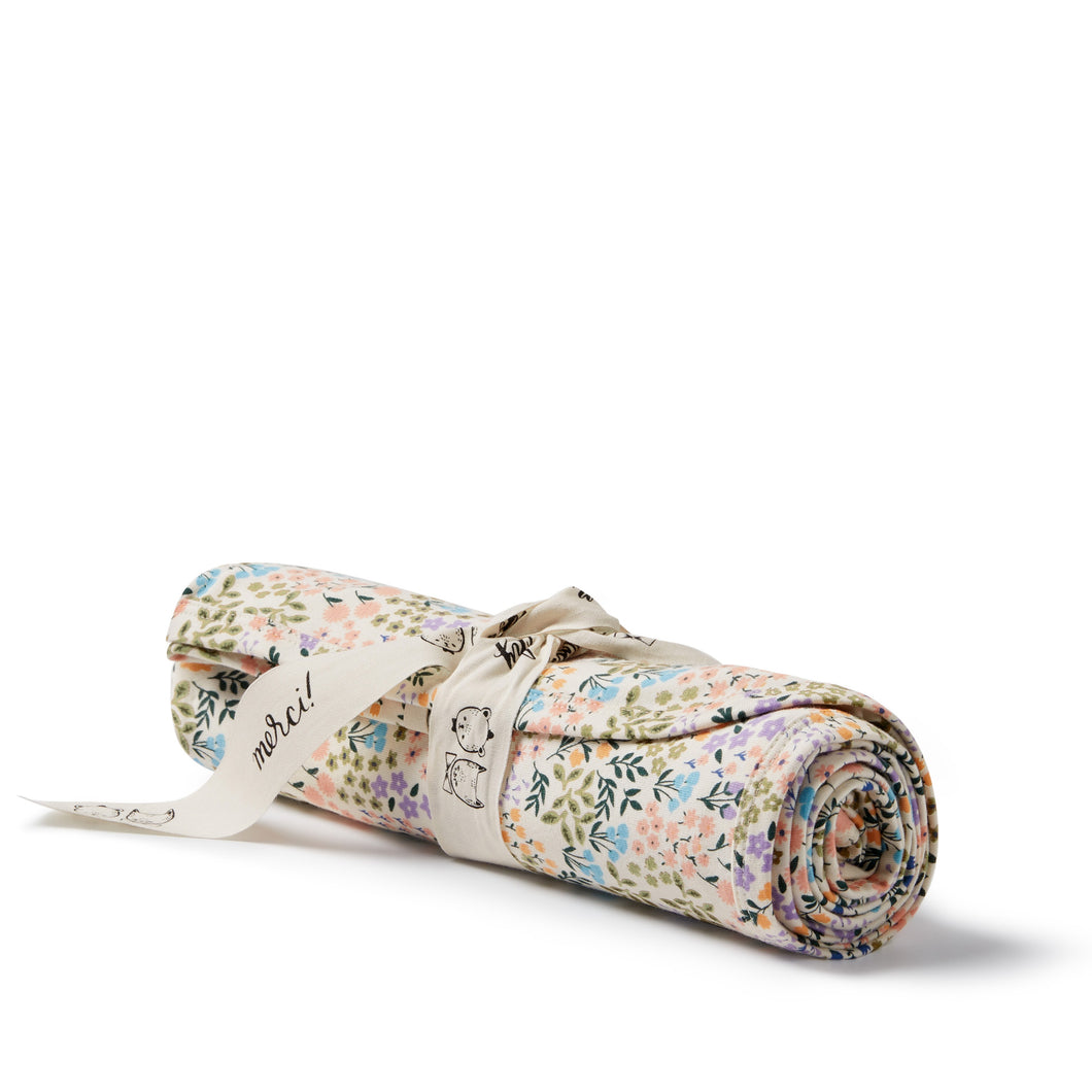 Tiny Bloom Organic Bunny Rug