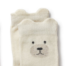 Load image into Gallery viewer, Girls Organic 4 Pack Baby Socks
