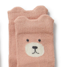 Load image into Gallery viewer, Girls Organic 4 Pack Baby Socks

