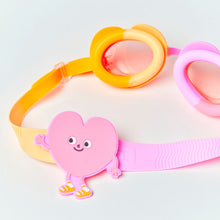 Load image into Gallery viewer, Kids Swim Goggles Poppy the Peach Multi
