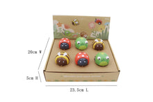 Load image into Gallery viewer, Wooden Pull Back Animal-Bee, Frog and Ladybug

