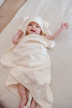 Load image into Gallery viewer, Hooded Towel: Peony
