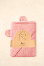 Load image into Gallery viewer, Hooded Towel: Peony
