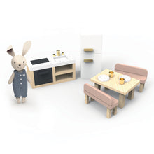 Load image into Gallery viewer, Doll House Kitchen + 1 Character
