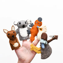 Load image into Gallery viewer, Australian Animals A - Finger Puppets Set
