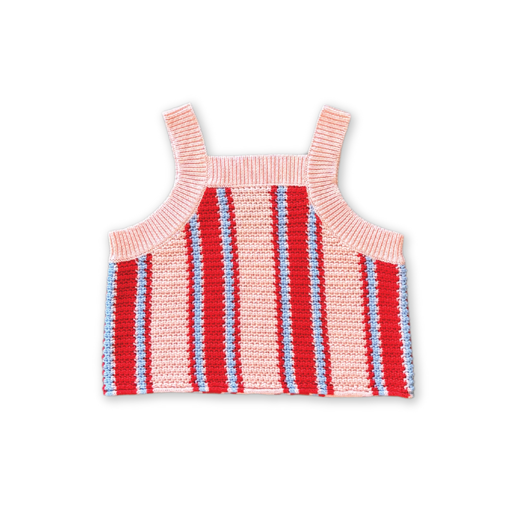 Organic Island Stripe Top
