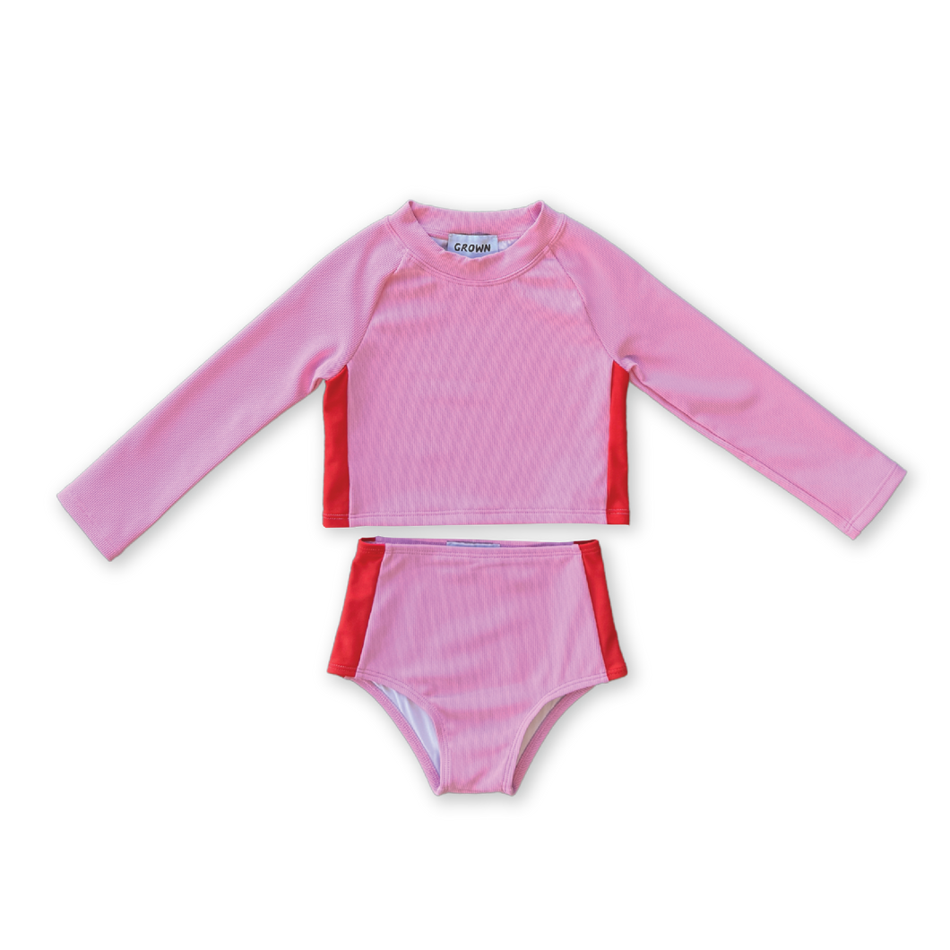 Long Sleeve Bikini - Candy