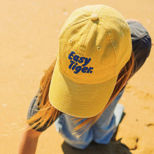 Load image into Gallery viewer, Easy Tiger Kids Cotton Cap in Mustard
