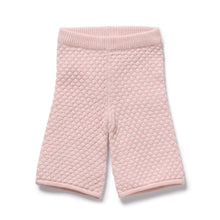 Load image into Gallery viewer, Marshmallow Organic Knitted Bubble Pant
