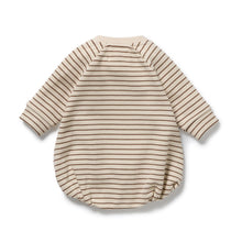 Load image into Gallery viewer, Nutmeg Stripe Organic Waffle Set
