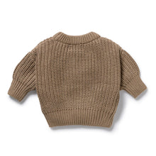 Load image into Gallery viewer, Chestnut Organic Knitted Jumper
