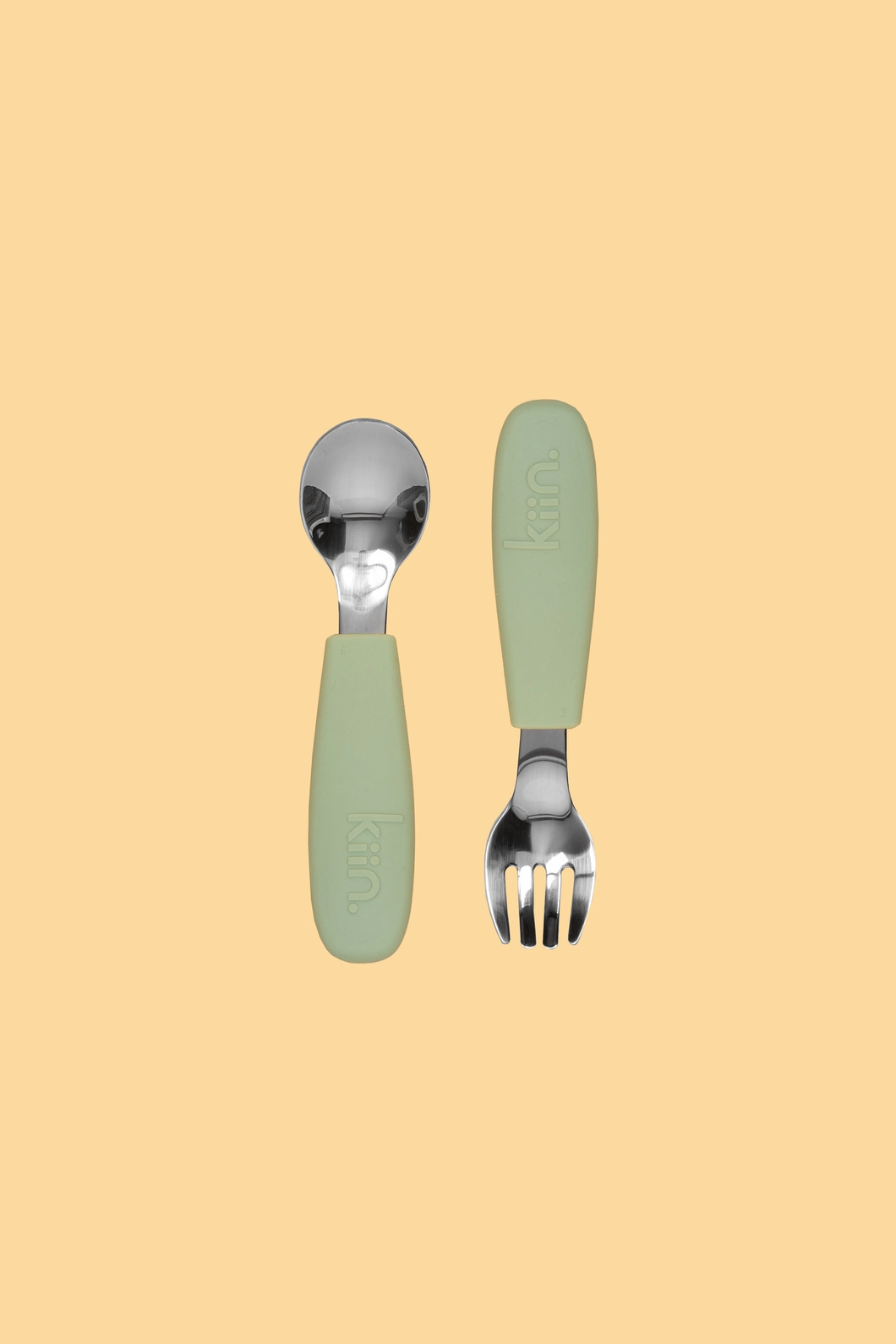 Silicone Cutlery Set | Sage