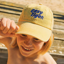 Load image into Gallery viewer, Easy Tiger Kids Cotton Cap in Mustard
