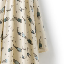 Load image into Gallery viewer, Woolly Whales Organic Bunny Rug

