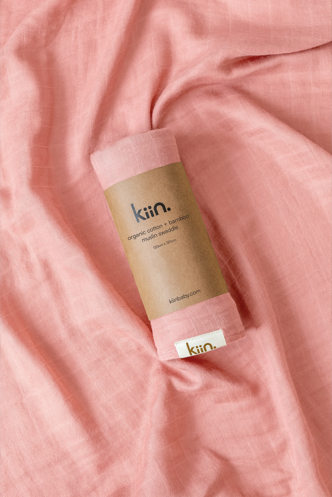 Organic Swaddle | Peony
