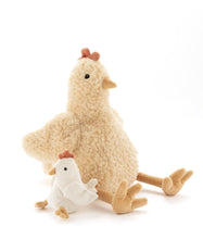 Load image into Gallery viewer, Henrietta the Hen Rattle - Cream
