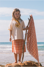 Load image into Gallery viewer, Tomato Cotton Check Skirt
