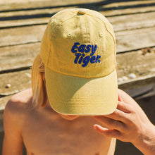 Load image into Gallery viewer, Easy Tiger Kids Cotton Cap in Mustard
