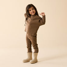 Load image into Gallery viewer, Nutmeg Organic Rib Legging
