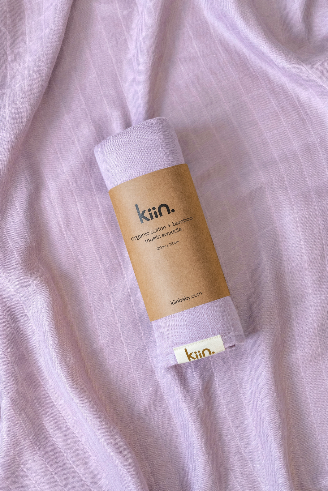 Organic Swaddle | Lilac