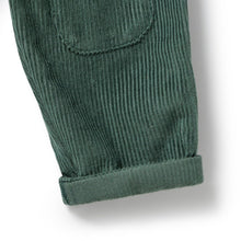 Load image into Gallery viewer, Moss Green Organic Cord Pant
