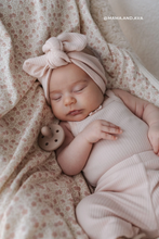 Load image into Gallery viewer, Organic Cotton Modal Singlet Bodysuit - Dainty Pink

