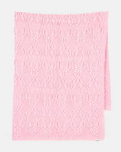 Load image into Gallery viewer, Organic Blanket Bowie Misty Rose

