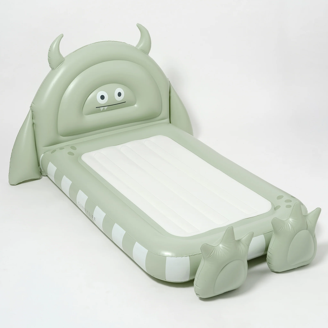 Kids Sleepover Bed Monster Sage