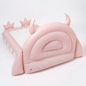 Kids Sleepover Bed Monster Pink