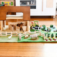 Load image into Gallery viewer, Large Farm Play Mat Playscape

