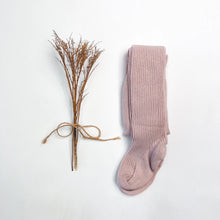 Load image into Gallery viewer, Cotton Tights - Dusty Pink
