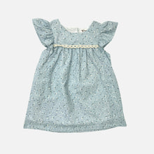Load image into Gallery viewer, Baby Girls Maisy Dress - Pansy Blue
