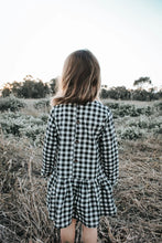 Load image into Gallery viewer, Girls Frankie Dress - Black Check
