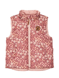 REVERSIBLE VEST Rosewood Floral