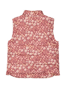 REVERSIBLE VEST Rosewood Floral